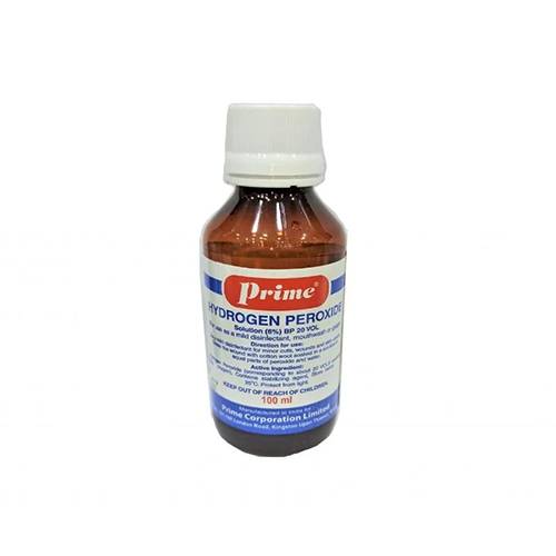 برايم هيدروجين بيروكسيد محلول 100مل
