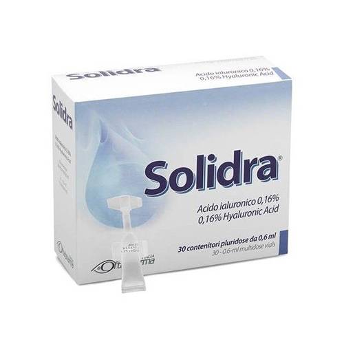 سوليدرا 0.16% حمض الهيالورونيك قطرة لعلاج جفاف العين 0.6مل 20قارورة