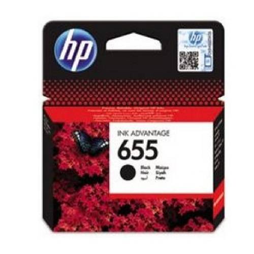 اتش بي 655 حبر طابعة اصلية اسود موديل رقم.120802