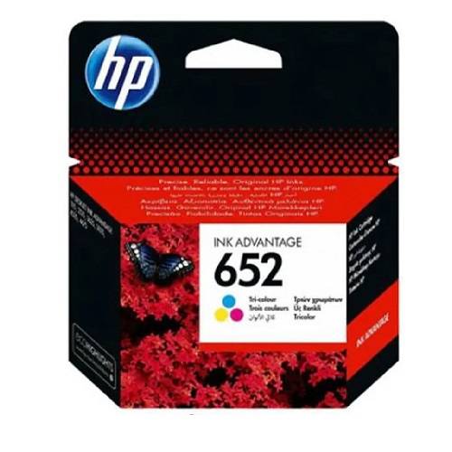 اتش بي ادفانتج 652 خرطوشه حبر ثلاثيه الالوان موديل رقم.F6V24AE