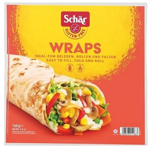 شار خبز التورتيلا طبيعي خالي من الجلوتين 160جم