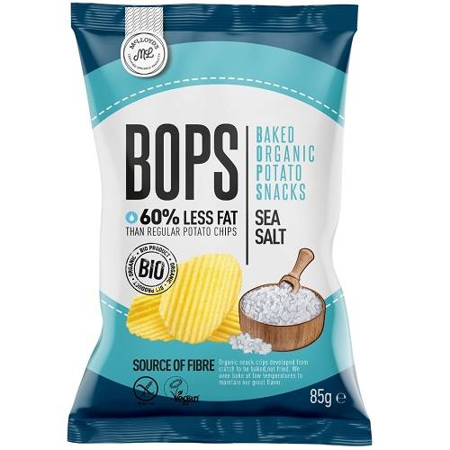 بوبس سناك البطاط العضوي مع الملح 85جم