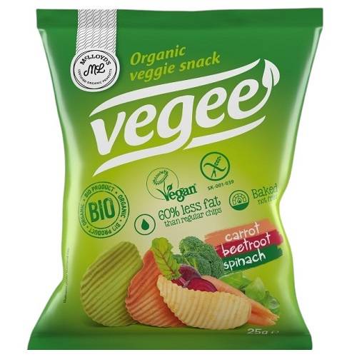 فيجي سناك البطاط مع الخضار عضوي 25جم