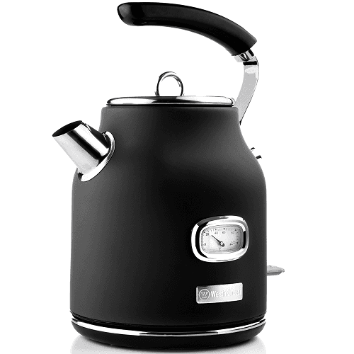 وستنجهاوس غلاية كهربائية ريترو 1.7 لتر 2200واط اسود