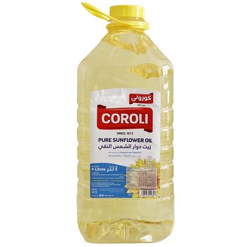 كورولي زيت دوار الشمس 4لتر