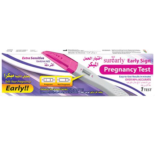 شورلي اختبار الحمل المبكر 1اختبار