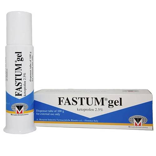 فاستوم جل 2.5% مسكن للعضلات والمفاصل ومضاد للالتهابات 100جم