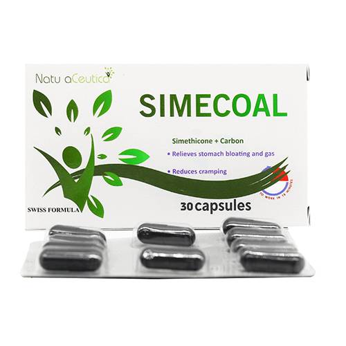 سيميكوال للتخلص من الغازات وتقلصات المعدة 30كبسولة