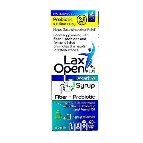 لاكس اوبن بلس شراب ملين 150مل