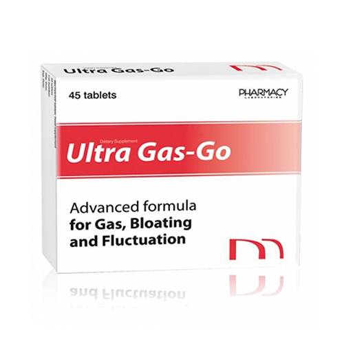الترا جاز جو تركيبة متقدمة لعلاج الانتفاخ والغازات 45قرص