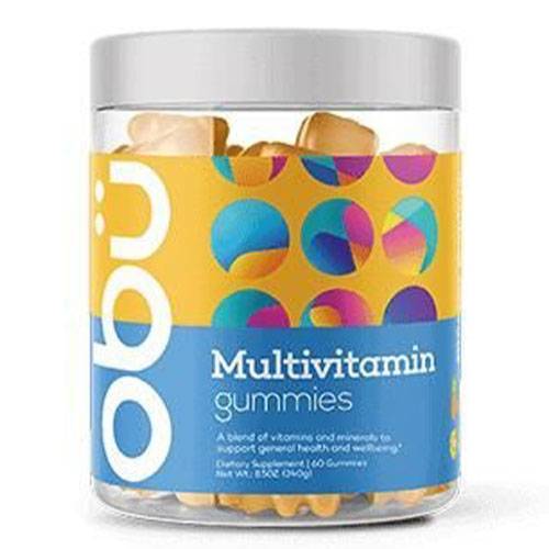 اوبو فيتامينات متعددة مكمل غذائي للكبار بنكهة الفواكه الاستوائية 60حلاو