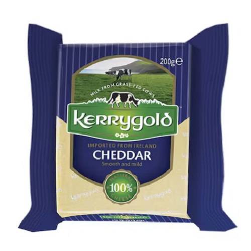 كيري جولد جبنة شيدر بيضاء 200جم
