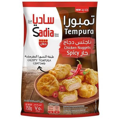 ساديا ناجتس دجاج تمبورا حار 750جم