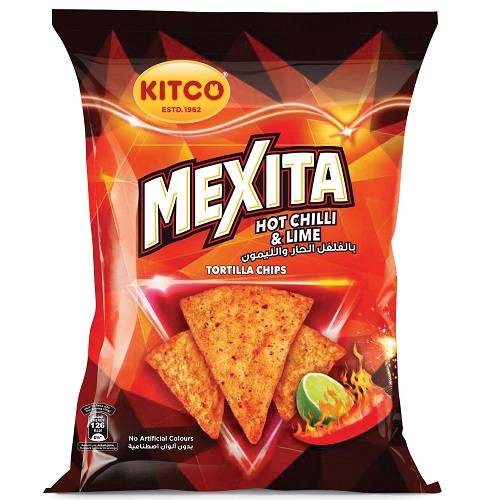 كتكو ميكسيتا رقائق التورتيلا بالفلفل الحار والليمون 48جم