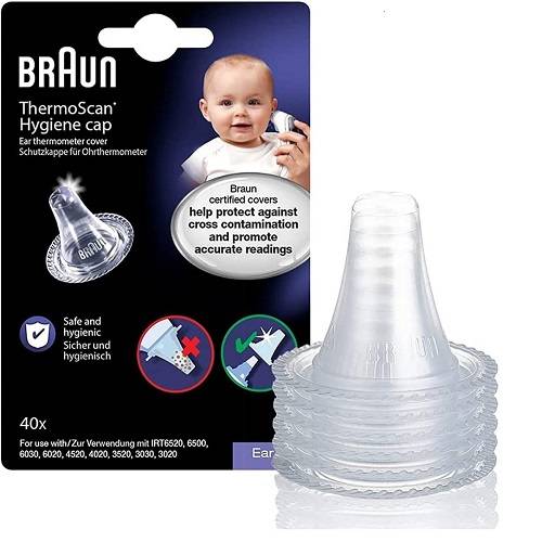 براون ثيرموسكان هايجين ال اف اغطية حماية عبوة 40قطعة