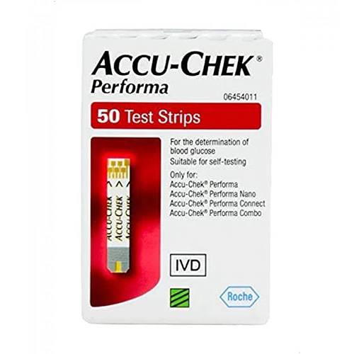 اكيوتشيك بيرفورما شرائط تحليل السكر فى الدم 50شريط