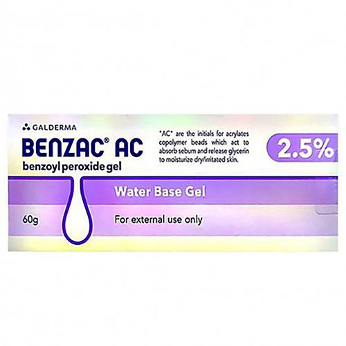جالديرما بنزاك إيه سي جل لعلاج حب الشباب 2.5% 60جم