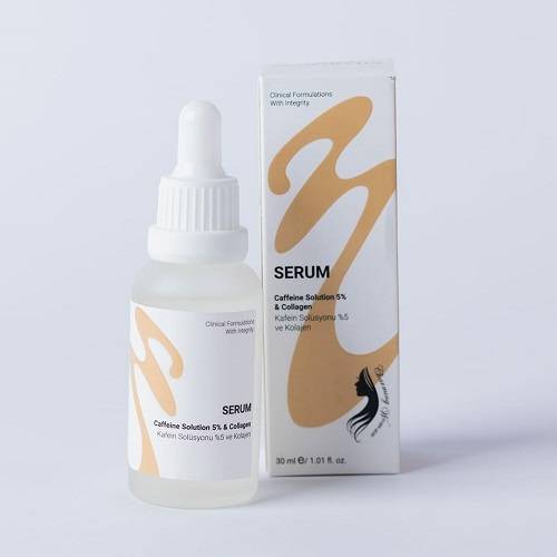 شارمنغ وومن سيروم الكافيين 5%والكولاجين 30% لتقليل الانتفاخ والهالات السوداء 30مل