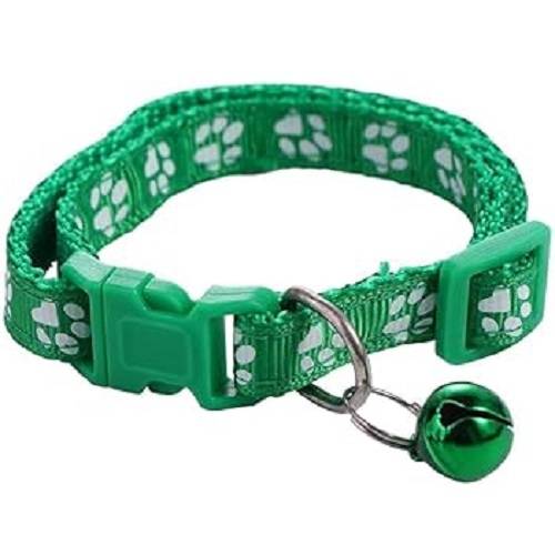 اسورة رقبة للقطط اخضر