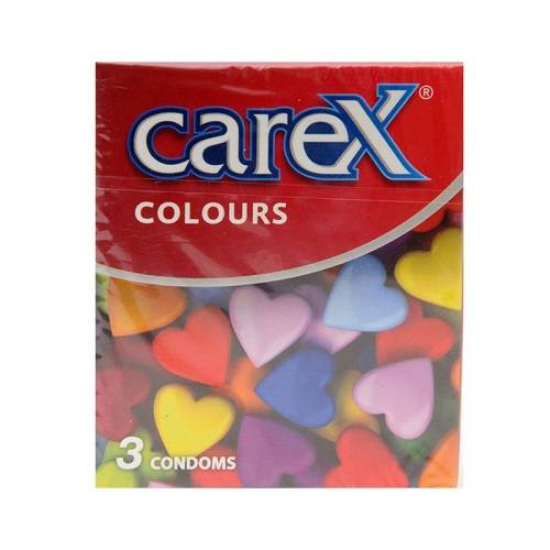 كاريكس ملون 3واقيات ذكرية