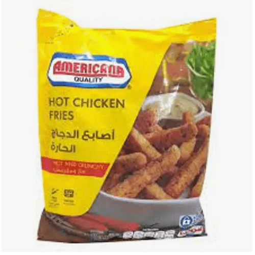 امريكانا اصابع الدجاج الحارة 750جم