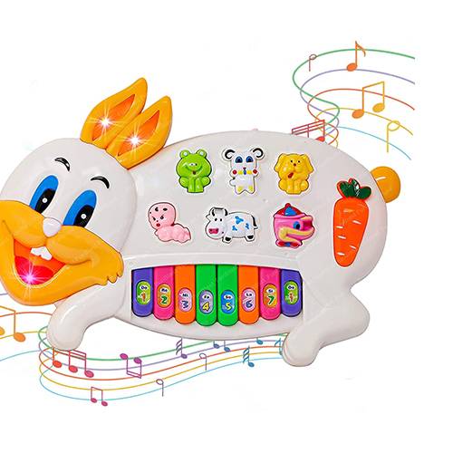 بيانو موسيقى للاطفال شكل ارنب