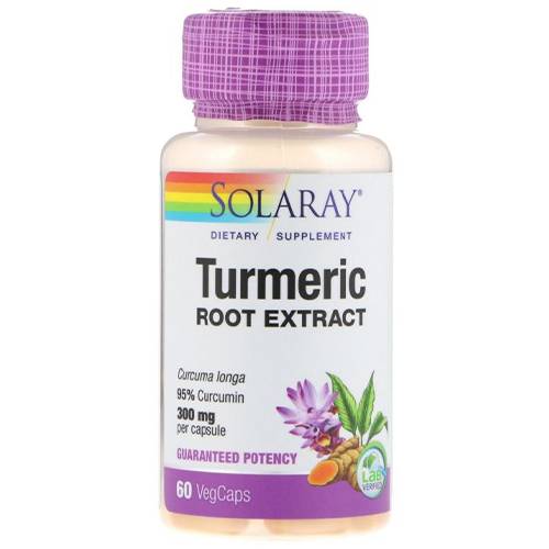 سولاراي مستخلص جذور الكركم 300مجم مكمل غذائي لدعم راحة المفاصل 60كبسولة نباتية