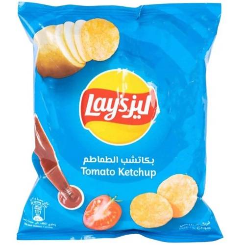 ليز شيبس بكاتشب الطماطم 25جم