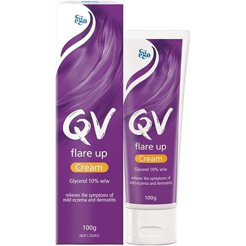 كيوفي فلاير اب كريم مرطب للبشرة الجافة والاكزيما 100جم