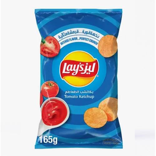 ليز بطاطس بكاتشب الطماطم 165جم
