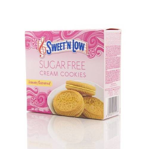 سويت ان لو بسكويت كريمة خالية من ااسكر بنكهة الليمون 162جم
