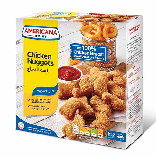 امريكانا ناجتس دجاج 400جم