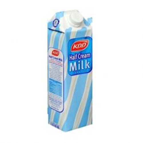 كي دي دي حليب طويل الاجل نصف دسم 1لتر