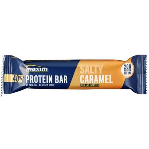 مكسيم بروتين بار بنكهة الكراميل المملح 50جم