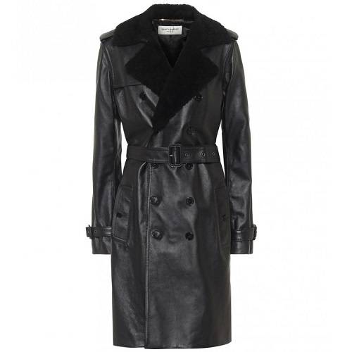 معطف جلد تنظيف جاف