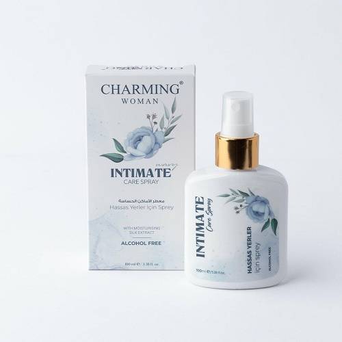 شارمنغ ومان معطر للاماكن الحساسة 100مل ازرق