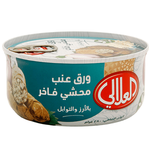 العلالي ورق عنب محشي فاخر بالارز والتوابل 400جم