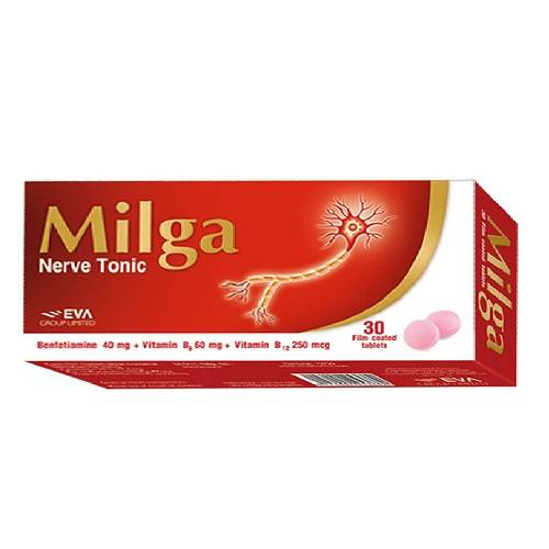 ميلجا نيرف تونيك مكمل غذائي 30قرص مغلف