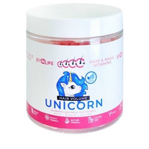 فيت 4 لايف يونيكورن لزيادة حجم الشعر 300جم 60حلاو