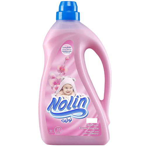نولين منعم الاقمشة برائحة عبير الورود 3لتر