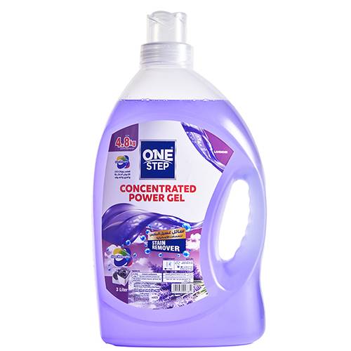 ون ستيب جل ملابس بلافندر 3لتر