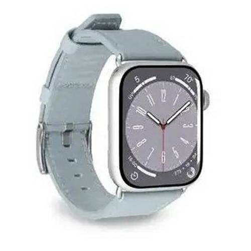 بورو اي كلاسيك سوار لساعة ابل 42/44/45/49مم ازرق رقم.15972