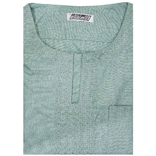 الصفاة دشداشة نوم نص كم اخضر نعناعي