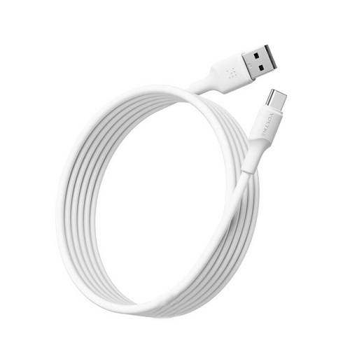 فولت مي باورلينك EDC كابل Type C الى Lighting  بطول 2.0م 3امبير 30واط ابيض رقم.17190