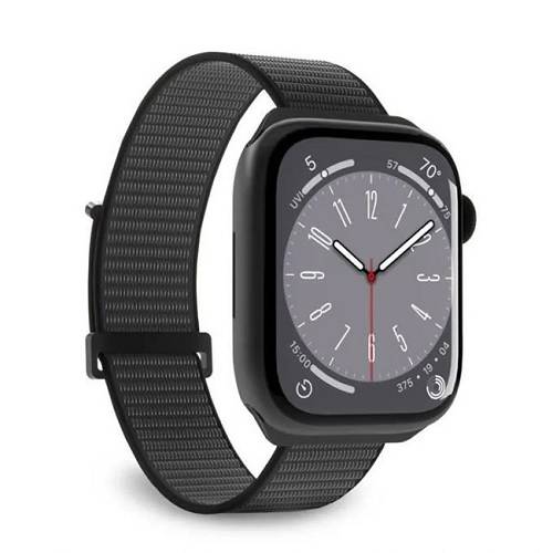 بيورو سوار رياضي من النايلون لساعة ابل 42/44/45/49مم  اسود رقم.15981