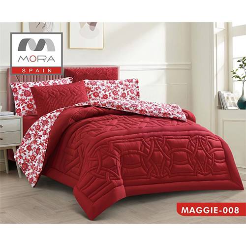 مورا ماغي رقم.008 لحاف مجوز كينج 6قطع 240x260سم موديل رقم.J-1058