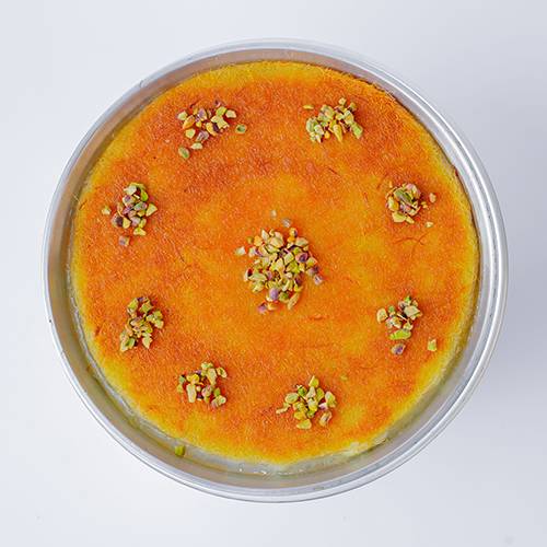 صينية كنافة خشنة بالجبنة