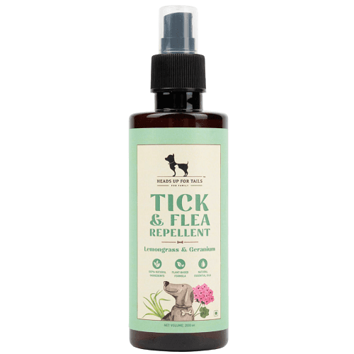 هيدز اب فور تيلز بخاخ عضوي مضاد للقراد والبراغيث للكلاب 200مل