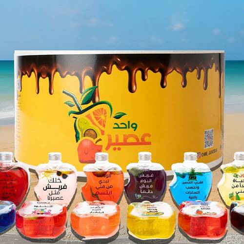 بوكس موهيتو شكل تفاحة 12حبة