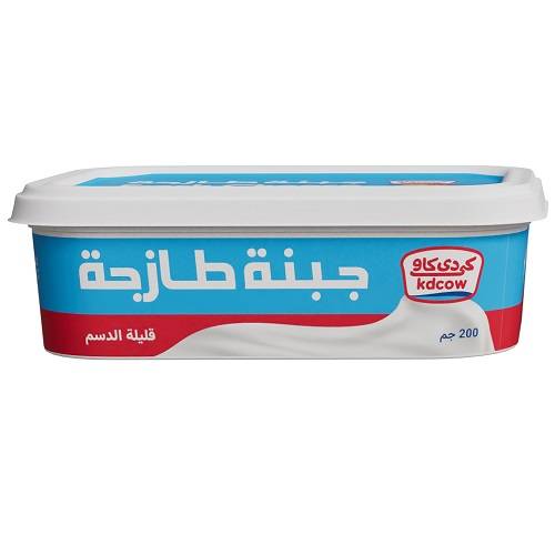 كي دي كاو جبنة قليلة الملح والدسم 200جم